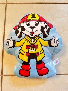 Sparky the fire dog pillowpup firepup peek a boo stuffed animal plush rare